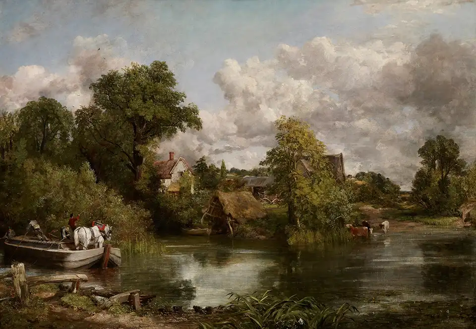 The white horse